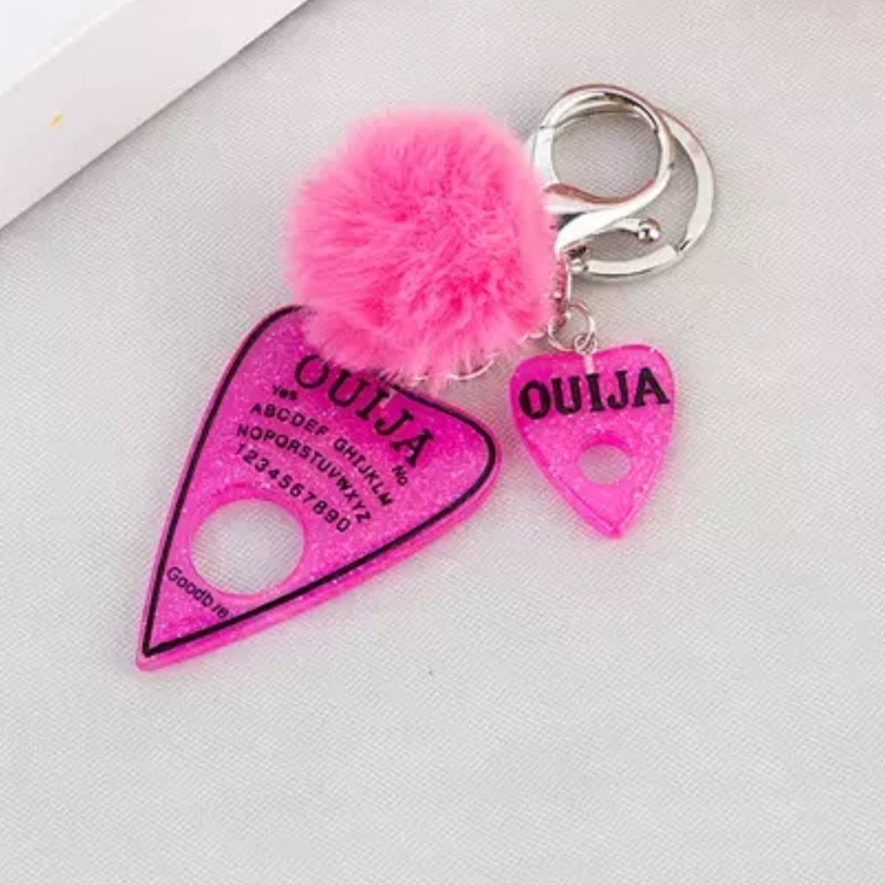 Ouija Planchette keychain